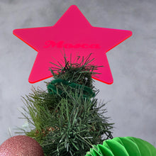 Load image into Gallery viewer, Christmas Star Tree topper
