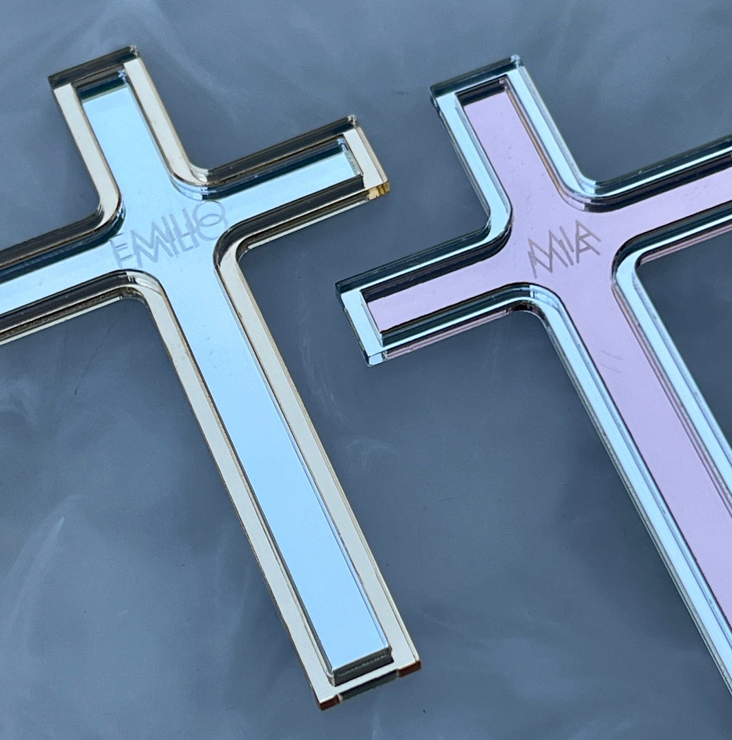 Cross - 2 Colour + Name (From $15)